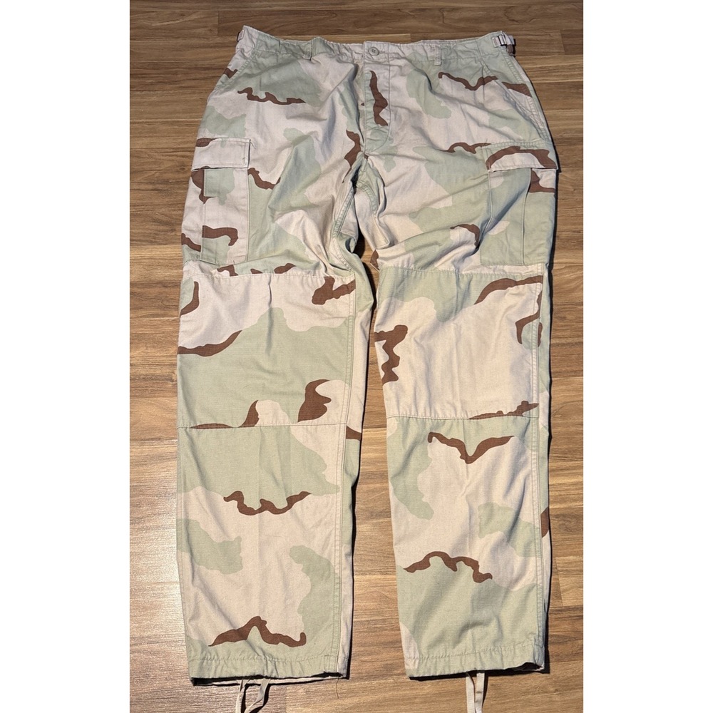 Propper International Desert Camo Cargo Pants Mens XL Long 3 Color Ripstop 0150